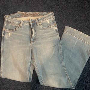 Chic Light Blue Women's Trouser Jeans